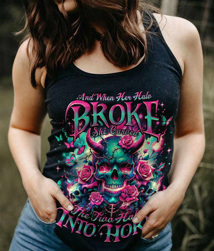 Hippie Art Zone - And When Her Halo Broke Skull For Hippie