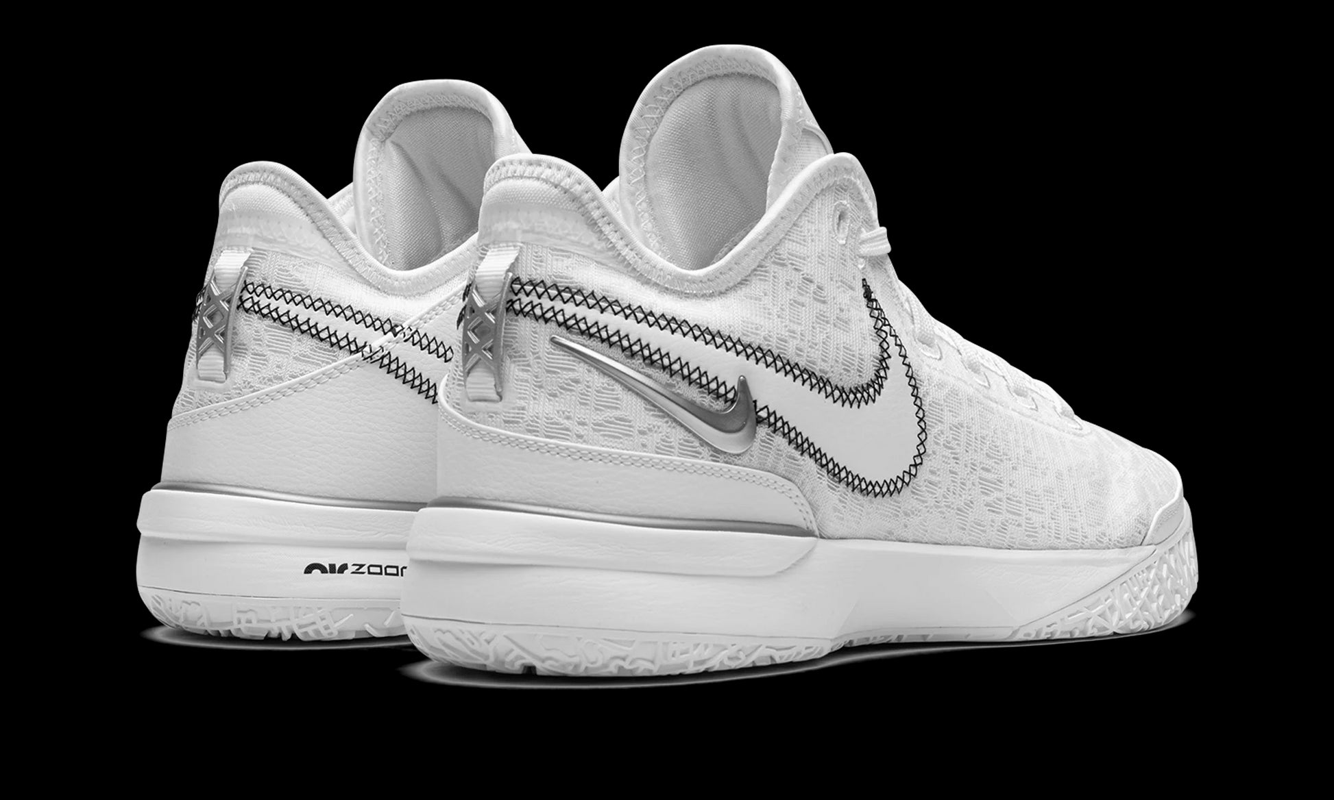 Zoom Lebron NXXT Gen "White / Metallic Silver"