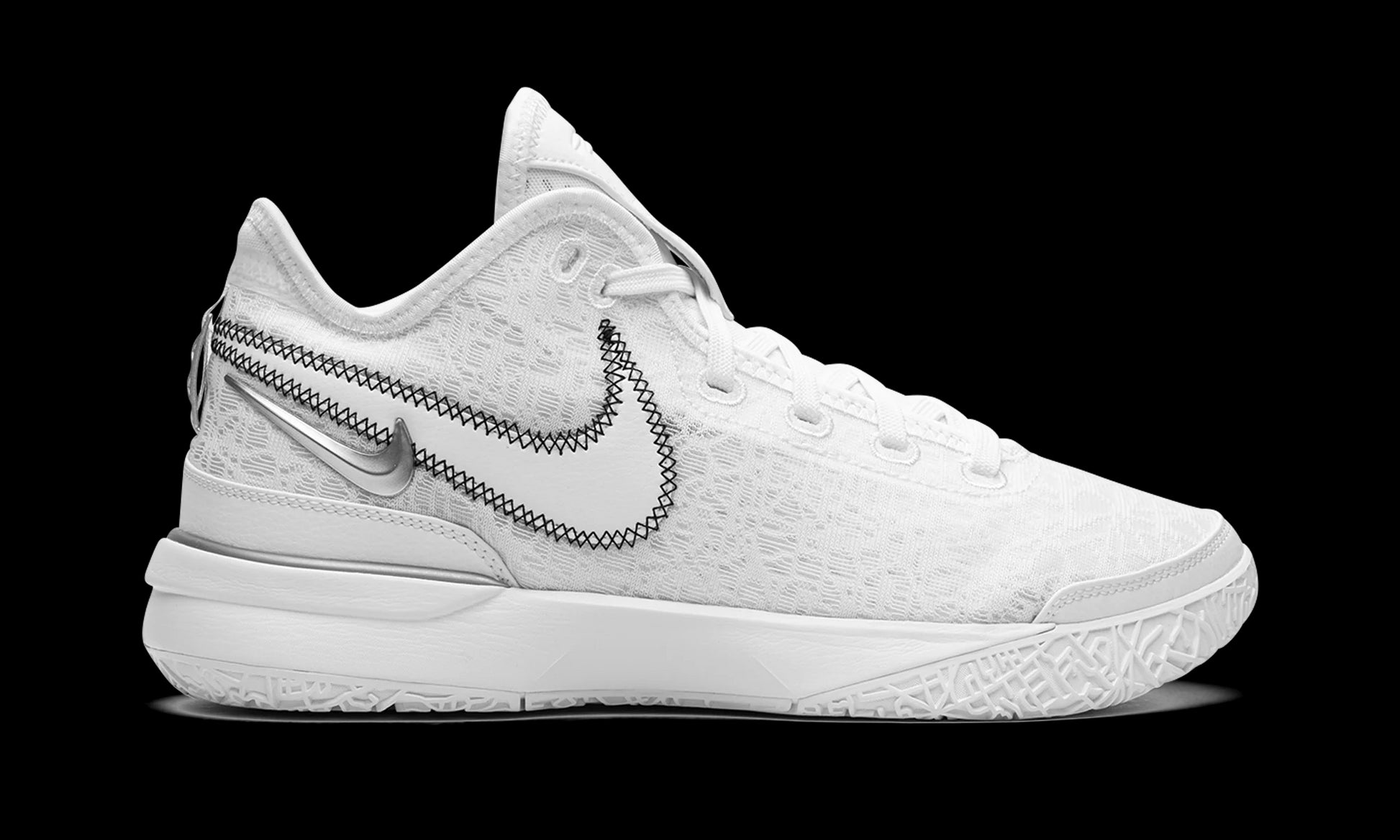 Zoom Lebron NXXT Gen "White / Metallic Silver"