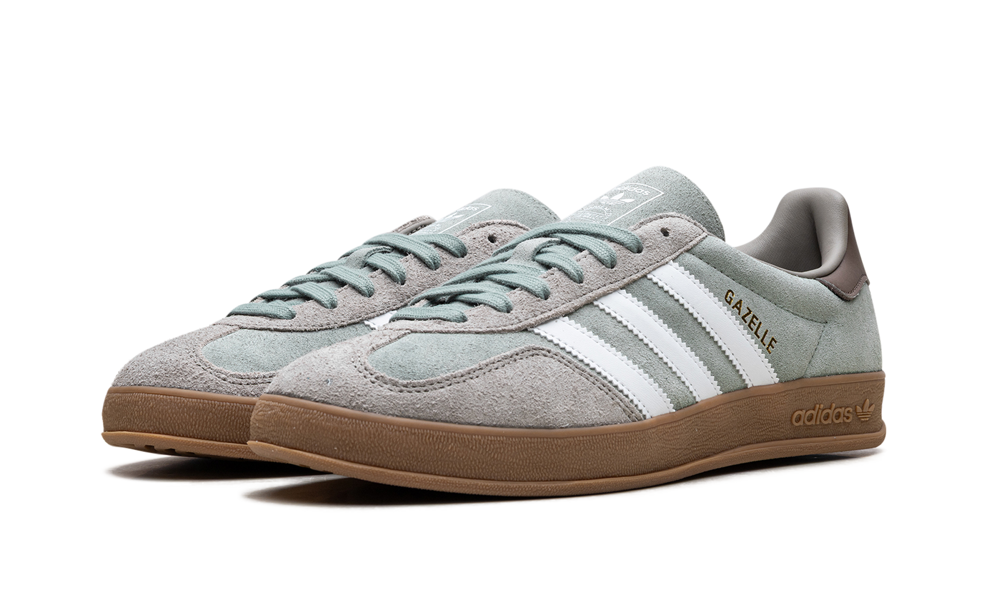Gazelle Indoor "silver Pebble Silver Green" - 2