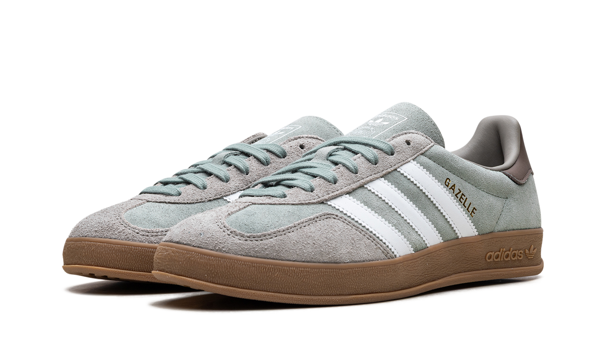 Gazelle Indoor "silver Pebble Silver Green" - 2
